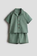 H&M 2-piece linen-blend set