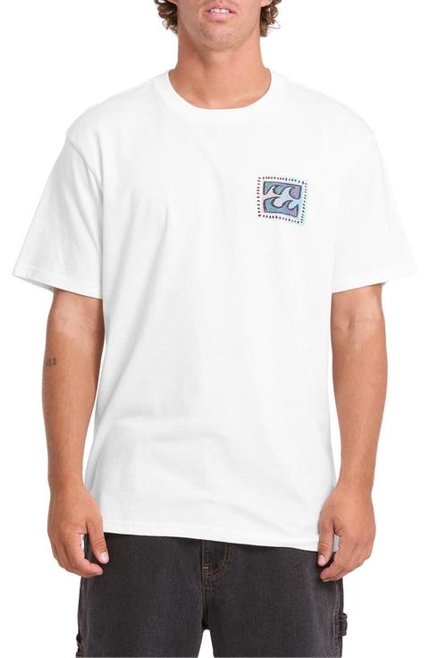 Crayon Wave Loose Fit Short Sleeve Performance Rashguard