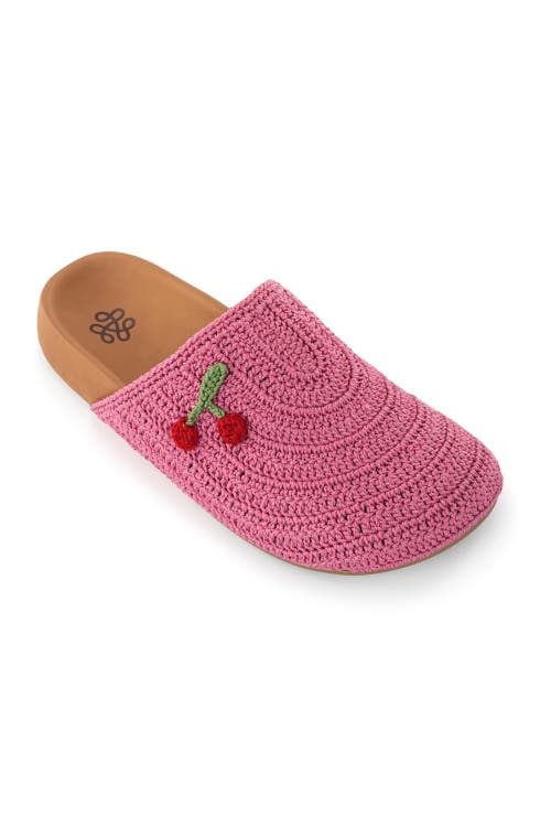 The Sak Bolinas Clog In Pink Cherries