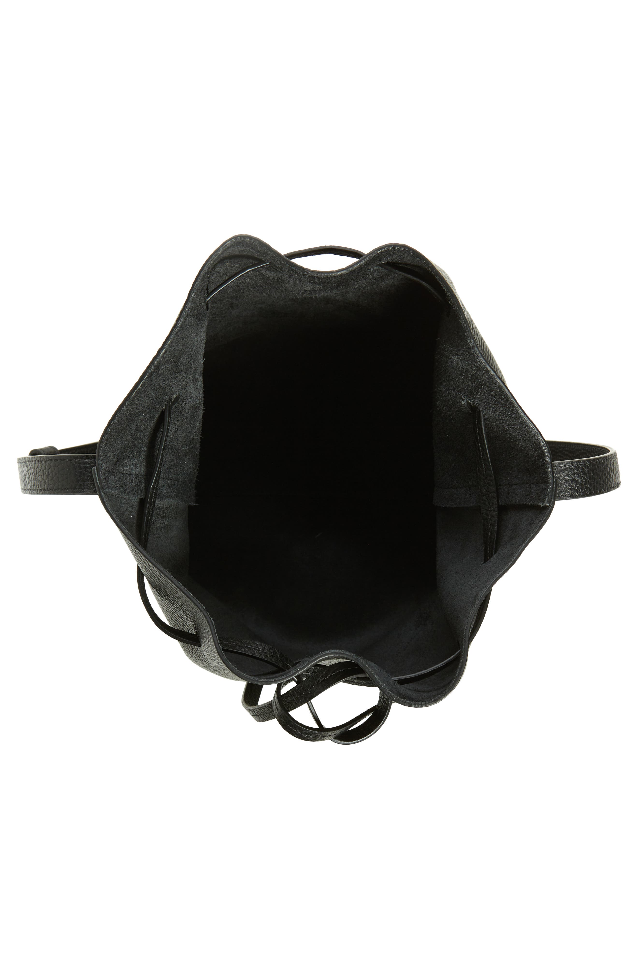 Mansur Gavriel Mini Soft Leather Bucket Bag, Alternate, color, 