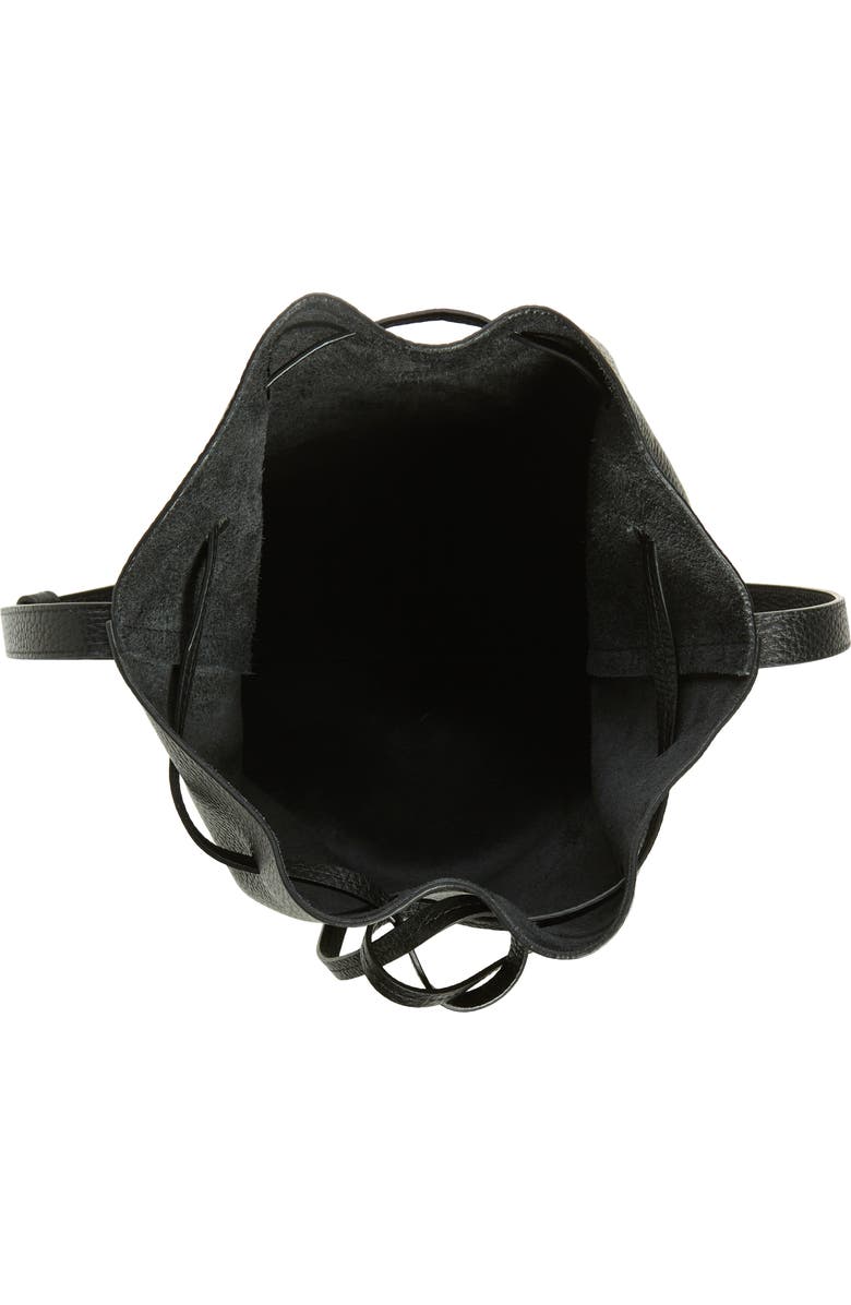Mansur Gavriel Mini Soft Leather Bucket Bag, Alternate, color,