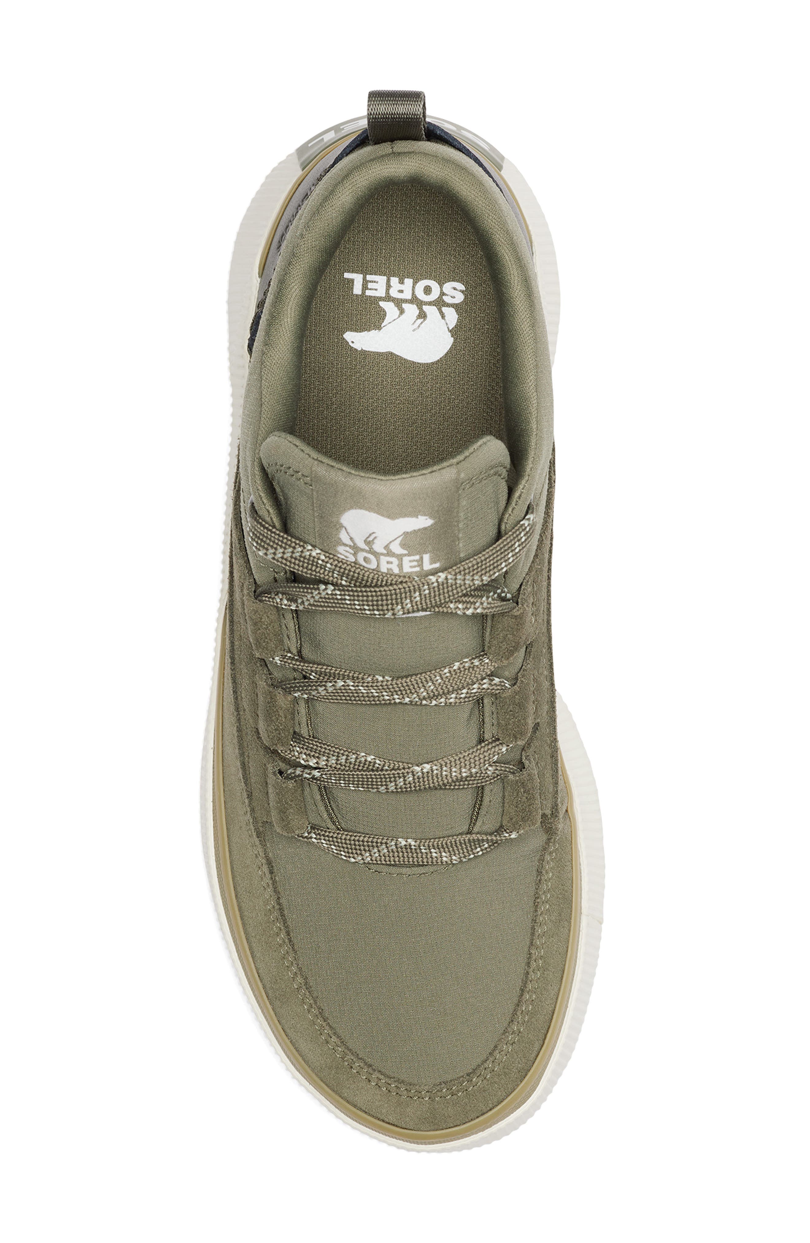 Out N About IV Waterproof Sneaker, Alternate, color, STONE GREEN/ CHALK