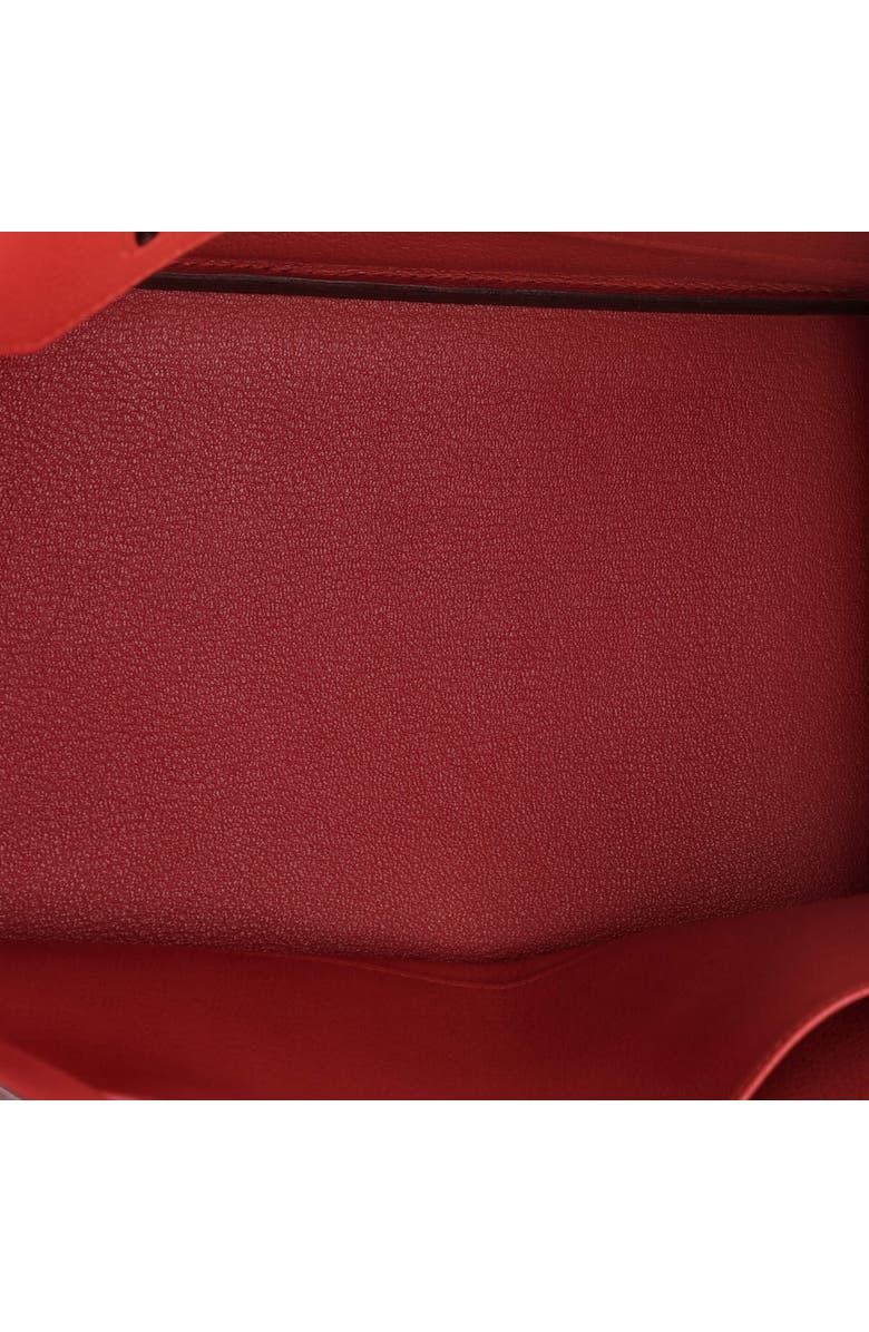 Pre-Owned Hermes Birkin Handbag Red Clemence with Palladium Hardware 35, Alternate, color, Rouge Casaque