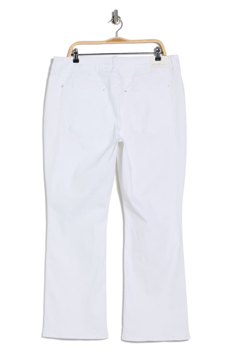 Seven7 Tummyless Bootcut Jeans, Alternate, color, White
