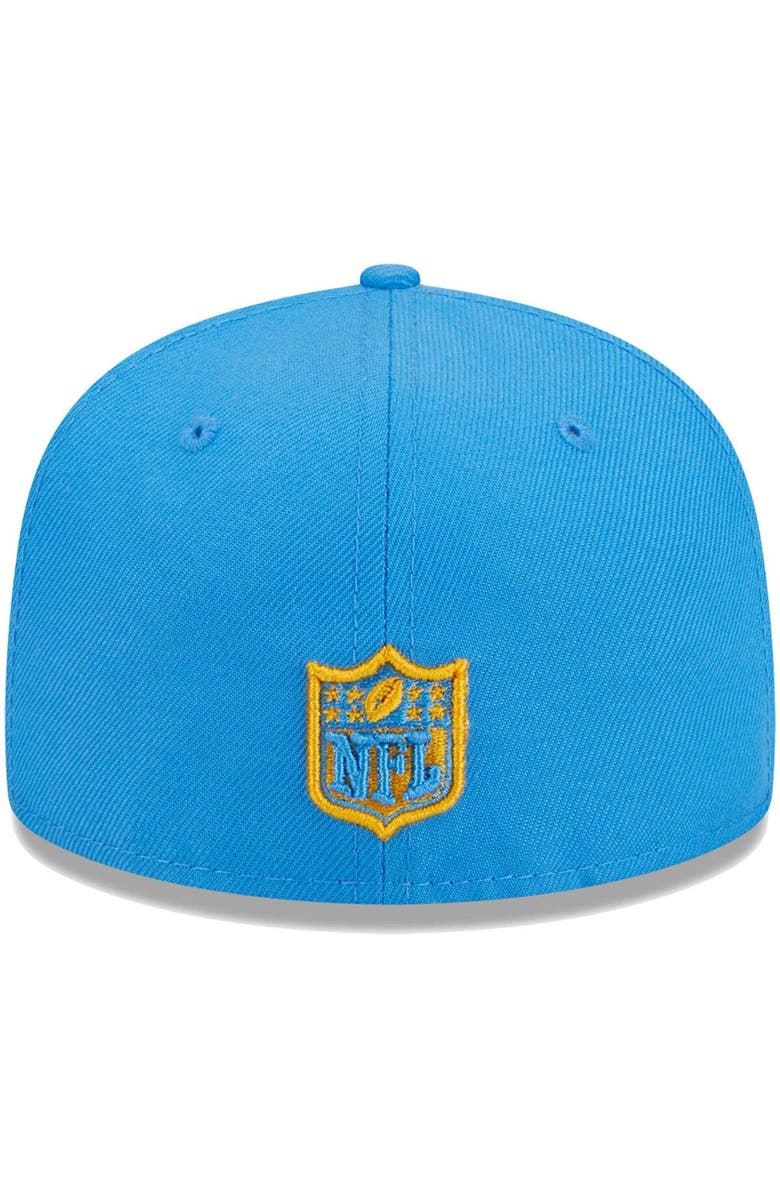 New Era Youth New Era Powder Blue Los Angeles Chargers  Main 59FIFTY Fitted Hat, Alternate, color, Powder Blue