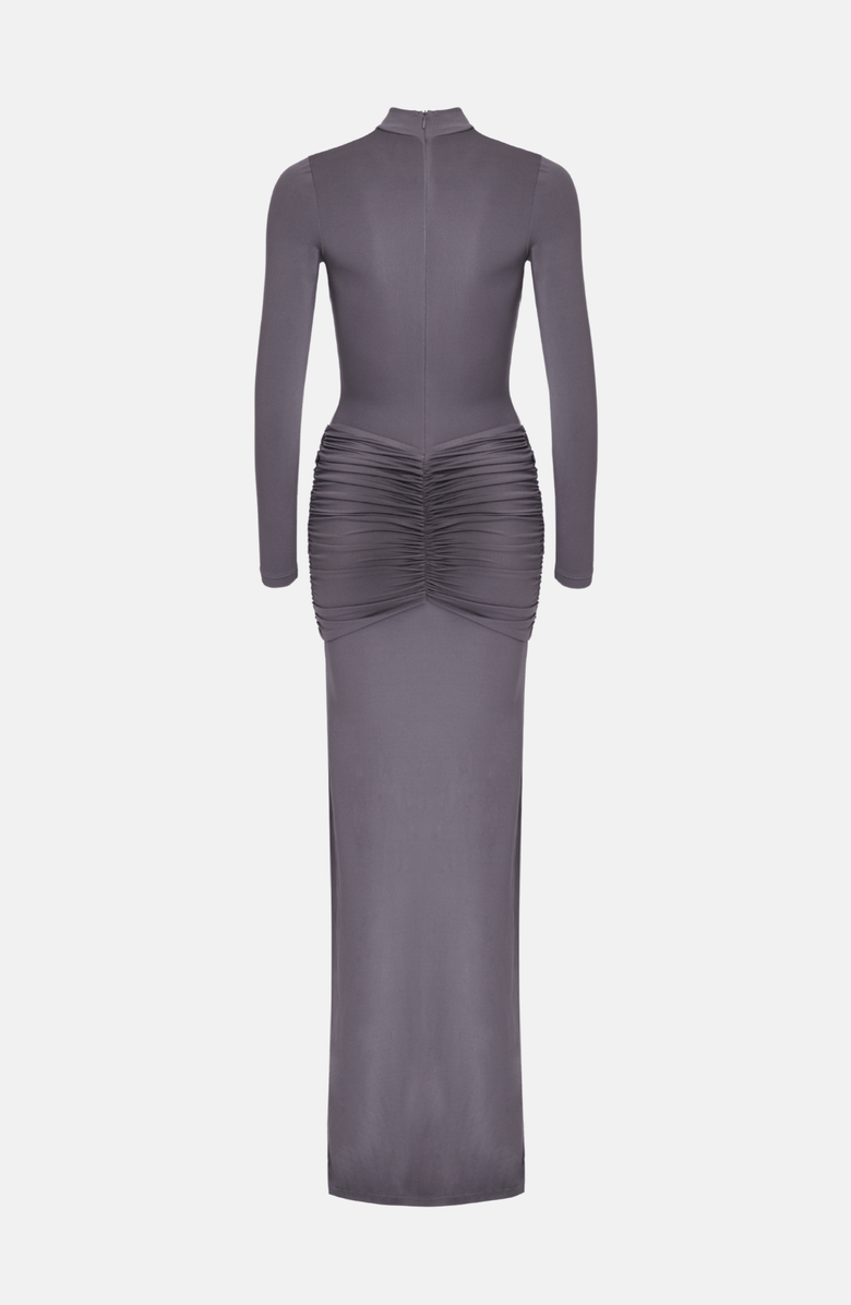 OW Collection CELIA Maxi Dress, Alternate, color, Grey