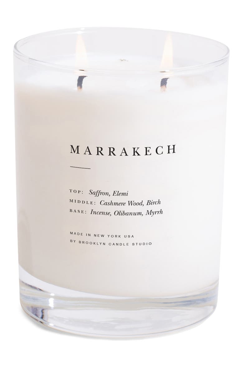 Marrakech Classic Two-Wick Candle, Main, color, NO COLOR