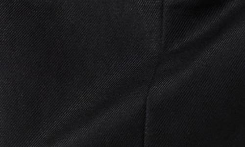 Astr The Label Ezra Cotton & Linen Blend Miniskirt In Black