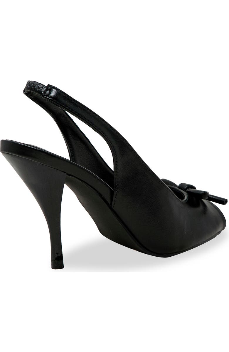 CHASE AND CHLOE Slingback Sandal, Alternate, color, Black