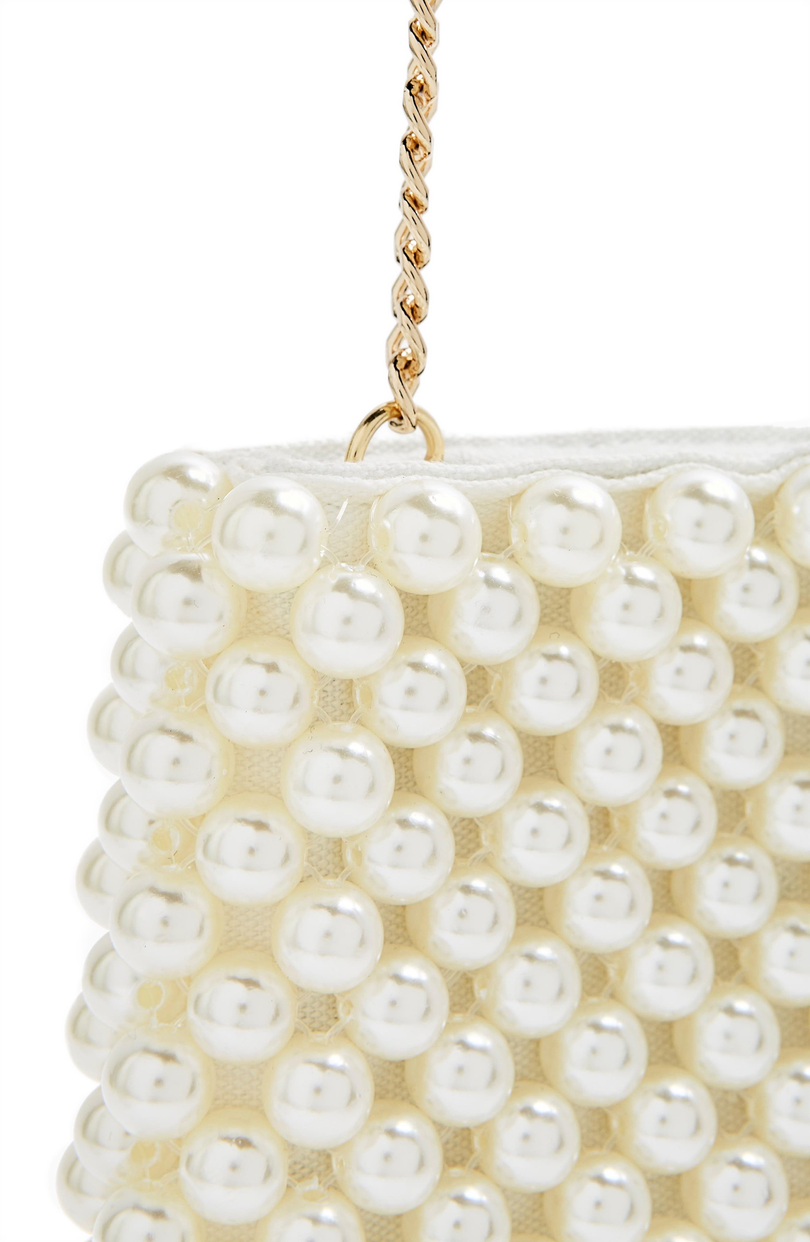 Topshop Beaded Crossbody Bag, Alternate, color, 