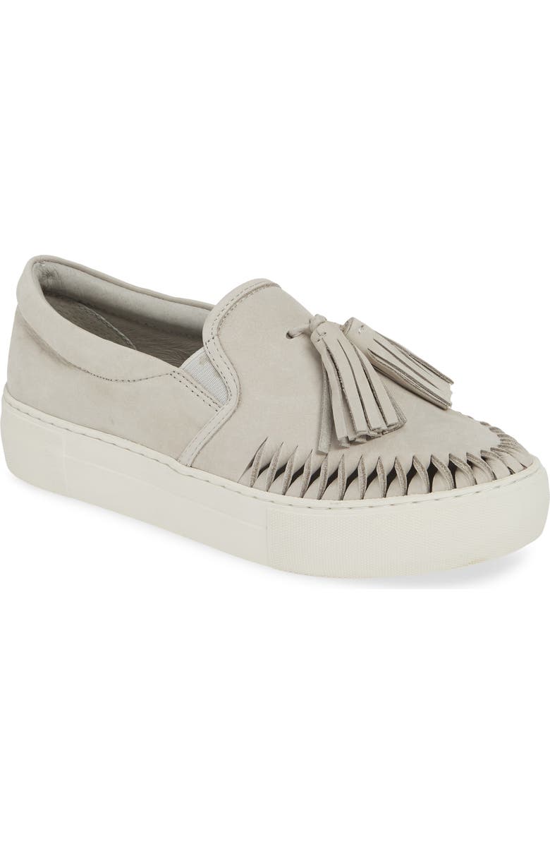 JSlides Tassel Slip-On Sneaker, Main, color,