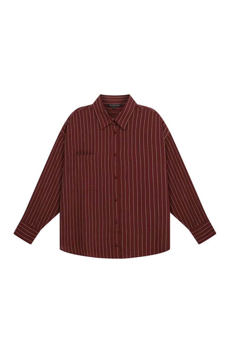 House Of Silk Cool Cat Shorts Set, Alternate, color, Burgundy