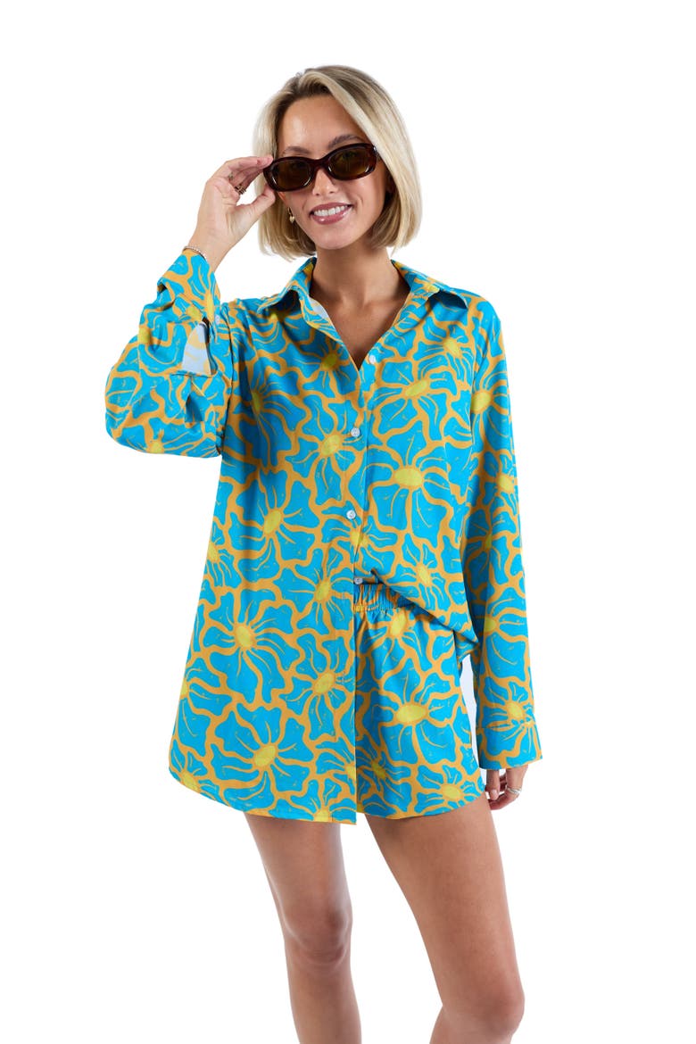 The 1979 - Ladies Resort Shorts, Alternate, color, Teal