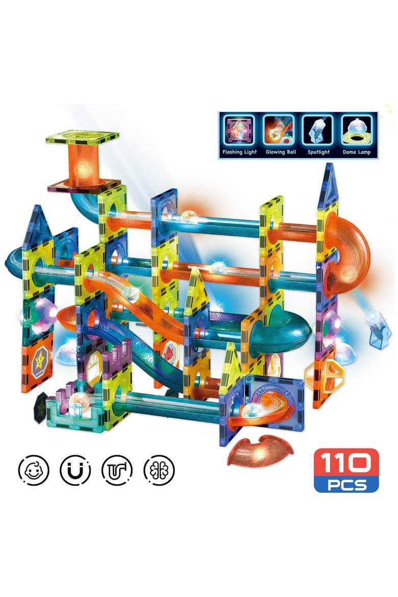Marble Run Blocks, Main, color, Multi Colour
