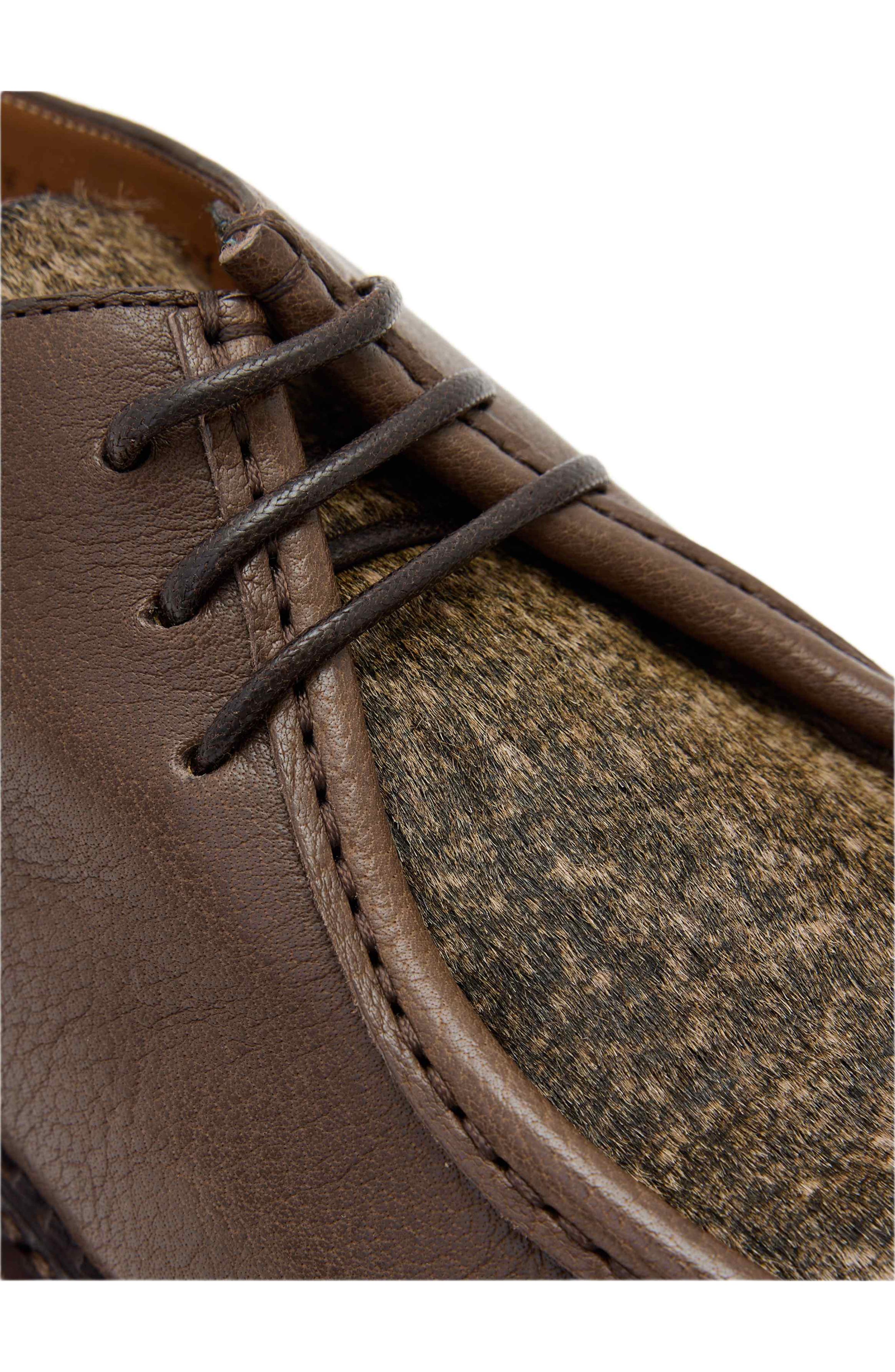 Rainer Algonquon Derby, Alternate, color, TEAKWOOD