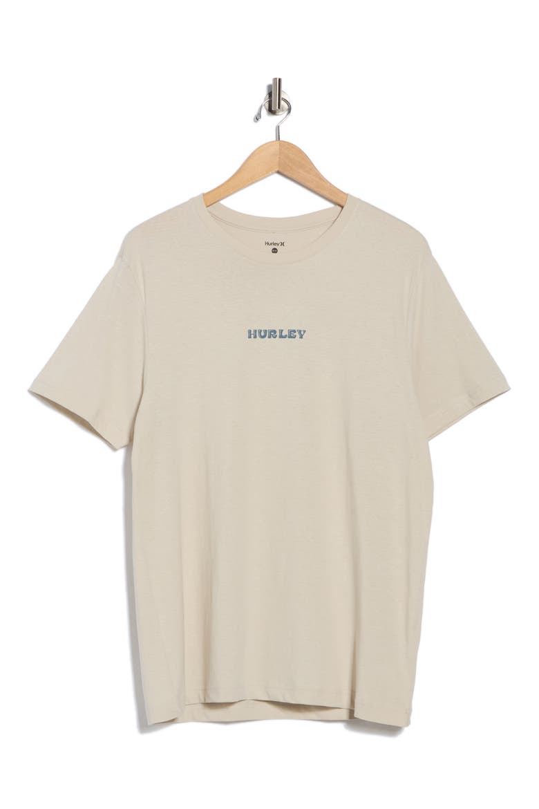 Lounging Graphic T-Shirt, Alternate, color, BONE