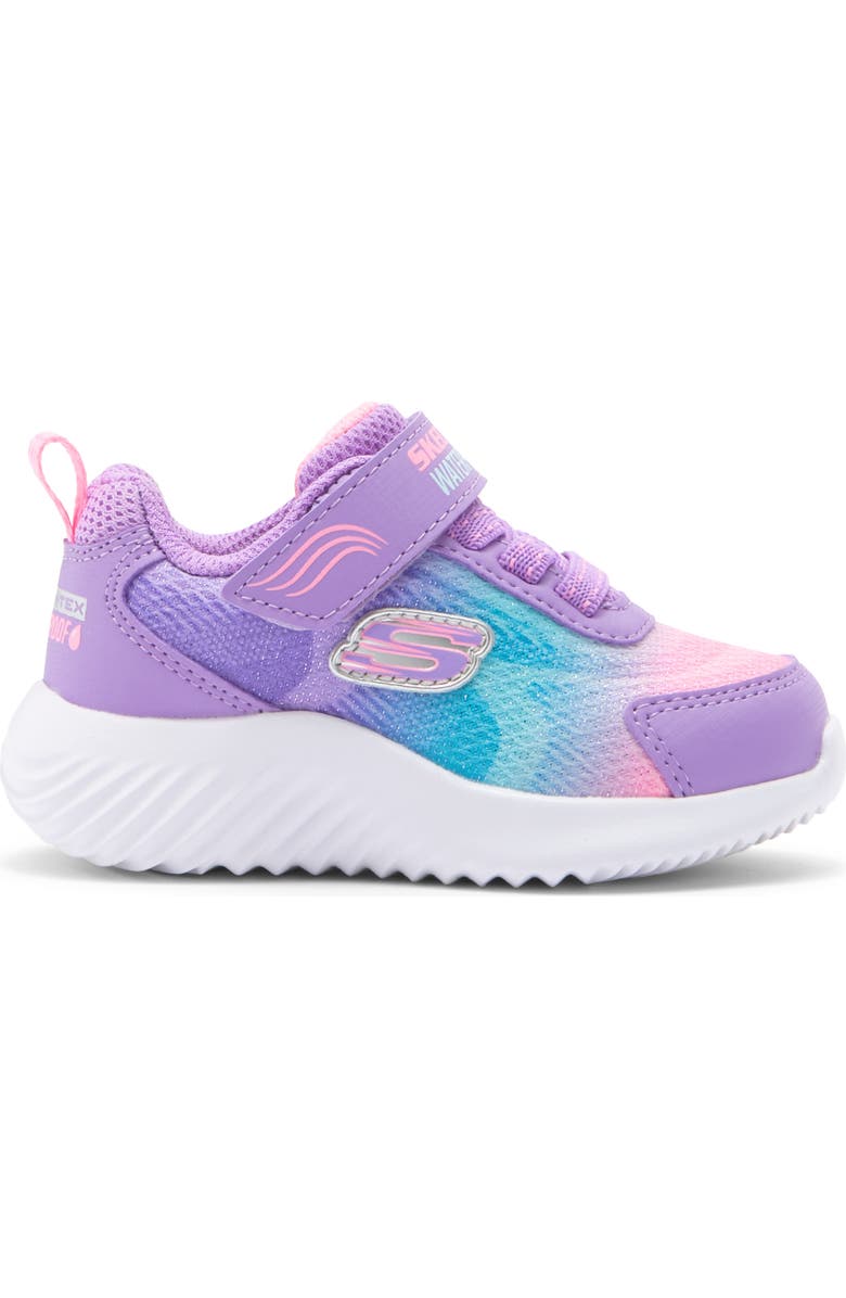 SKECHERS Kids' Bounder Hydra Cool Waterproof Sneaker, Alternate, color, Lavender Multi