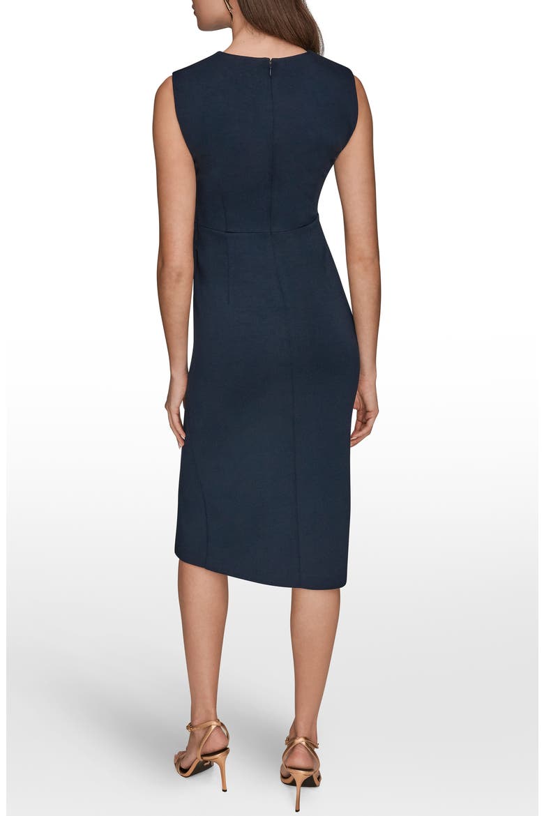 Twist Waist Sheath Dress, Alternate, color, NIGHTFALL