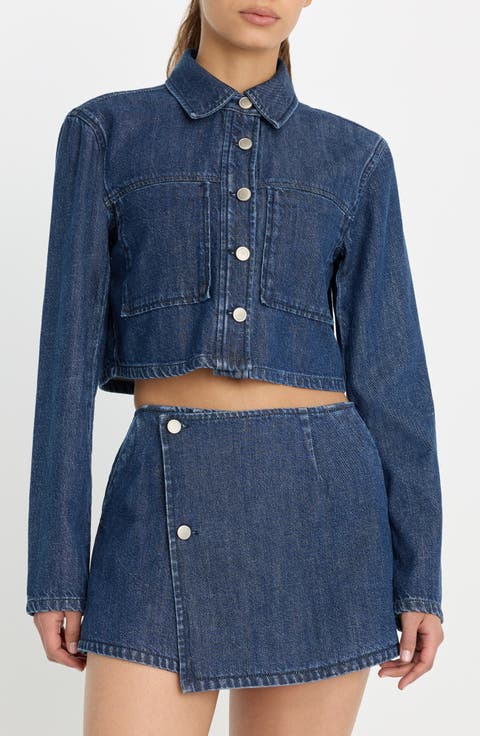 Cropped Denim Jacket