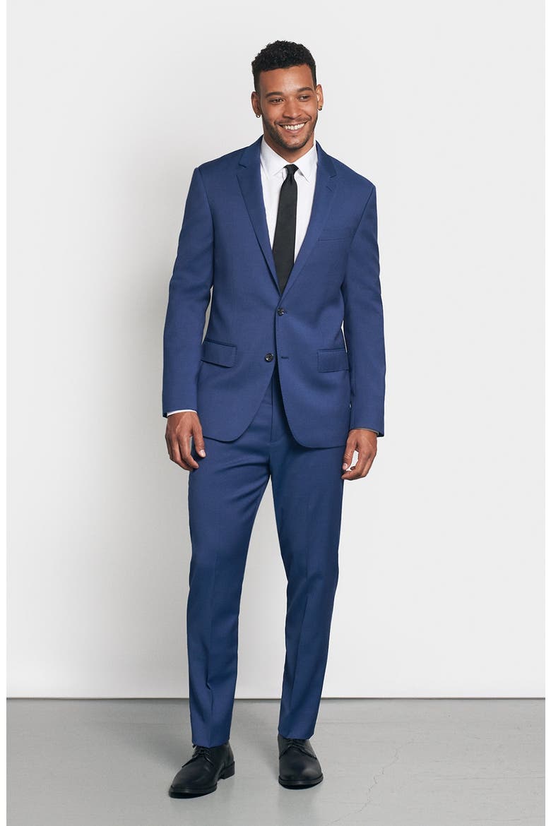 Suit Jacket, Alternate, color, Royal Blue