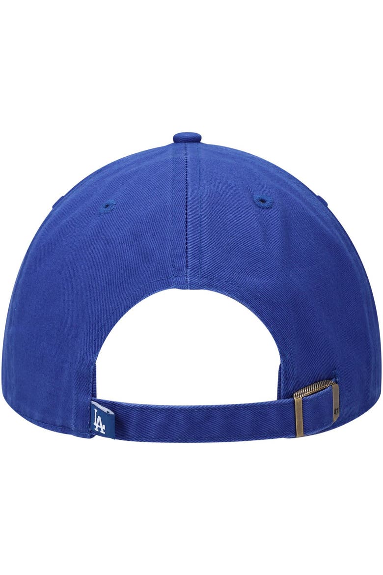 Men's '47 Royal Los Angeles Dodgers Clean Up Adjustable Hat, Alternate, color, Royal