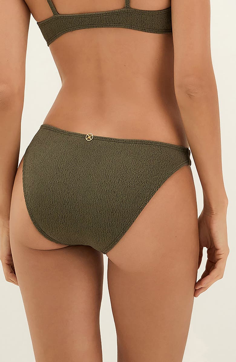 ViX Paula Hermanny Solid Bikini Bottoms, Alternate, color, Green