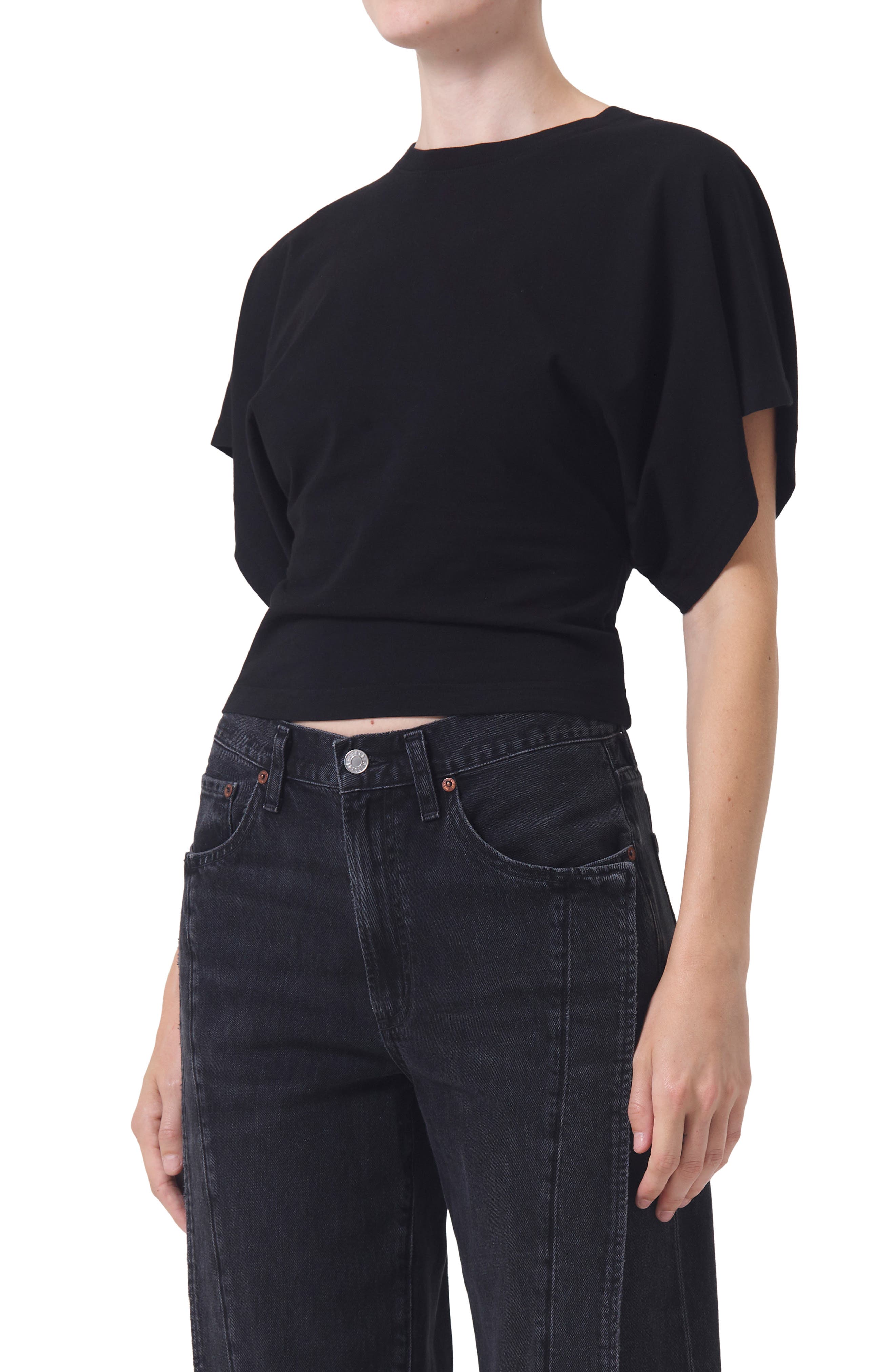 Britt Cotton Jersey T-Shirt - image 1