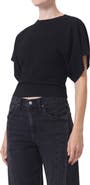 AGOLDE Britt Cotton Jersey T-Shirt