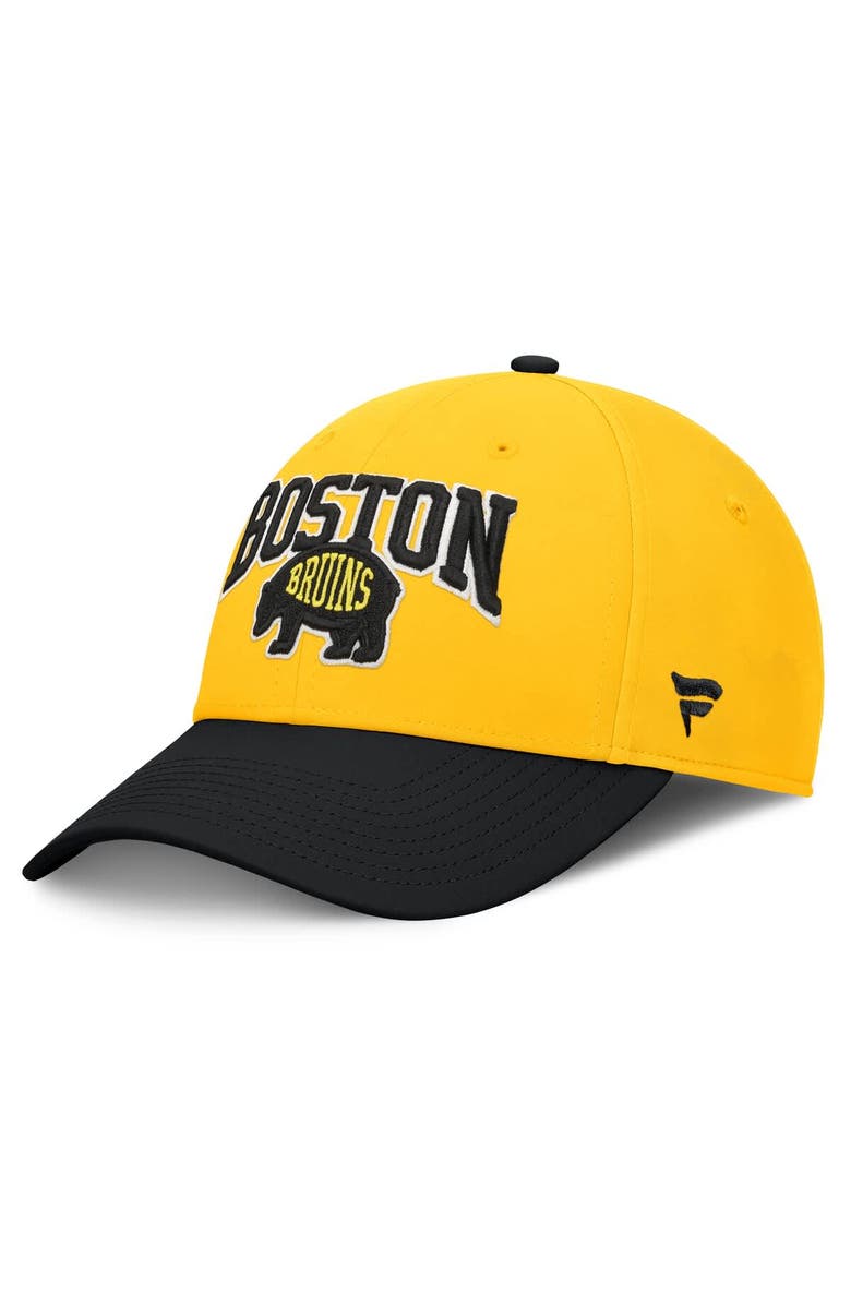 FANATICS Men's Fanatics  Gold/Black Boston Bruins 2026 NHL Stadium Series Authentic Pro Quick Release Adjustable Hat, Alternate, color, Gold