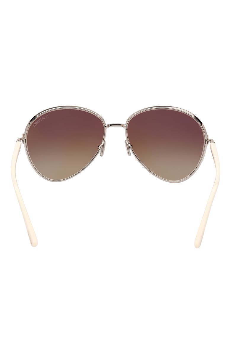 TOM FORD Rio 59mm Pilot Sunglasses | Nordstromrack