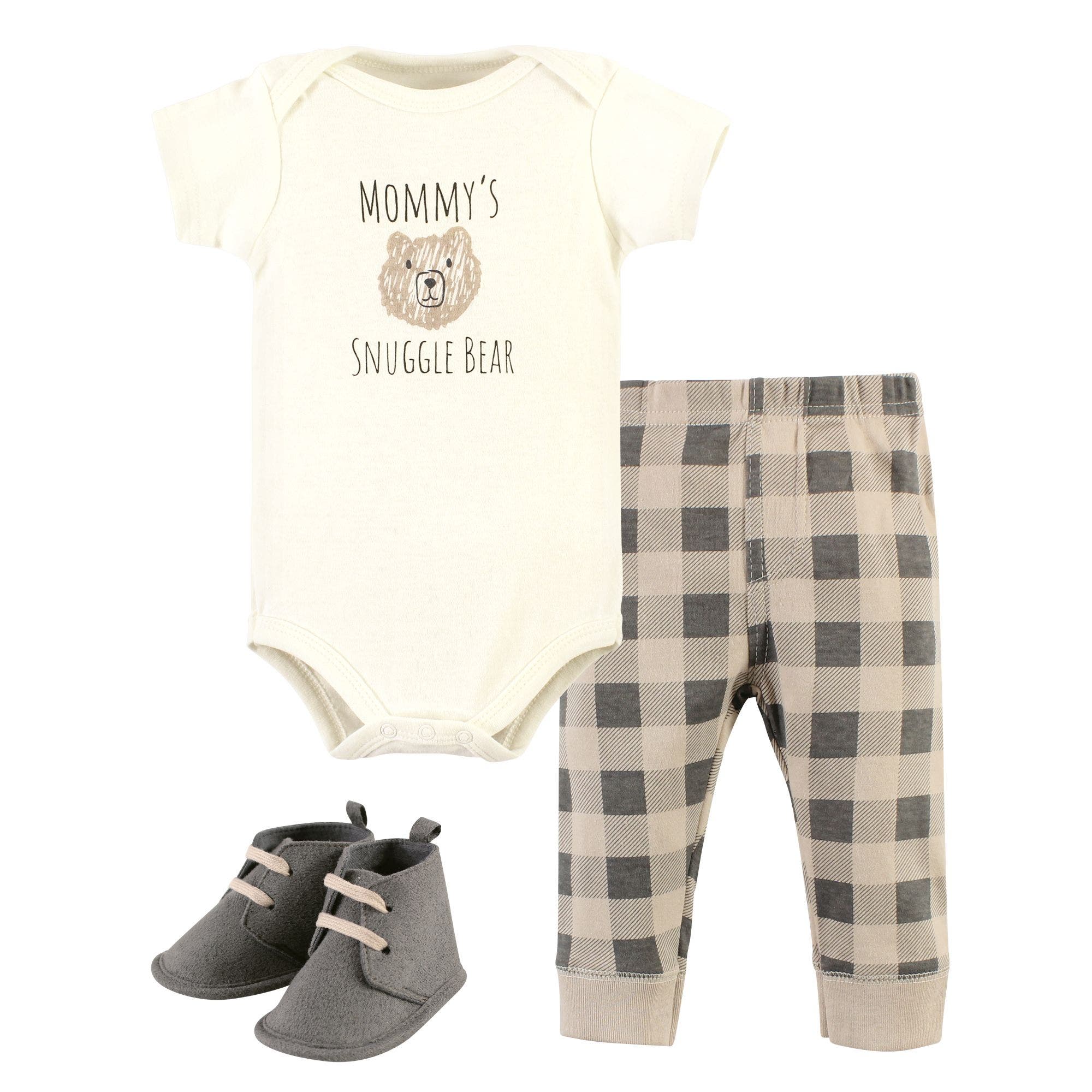 Snuggle Bear Short Sleeve