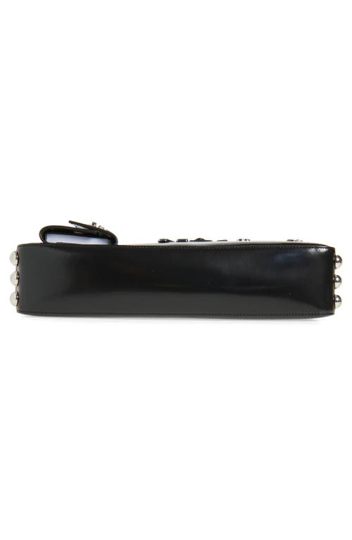 Chopova Lowena Mini Sophia Leather Shoulder Bag In Black