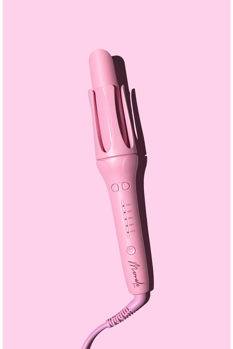 Auto Curl Tong, Alternate, color, PINK