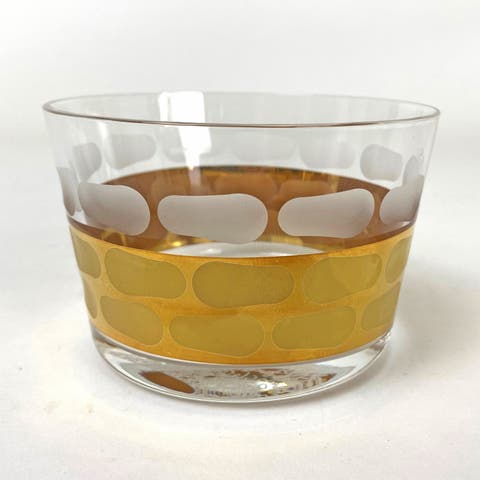 Truro Gold Glass Small Bowl