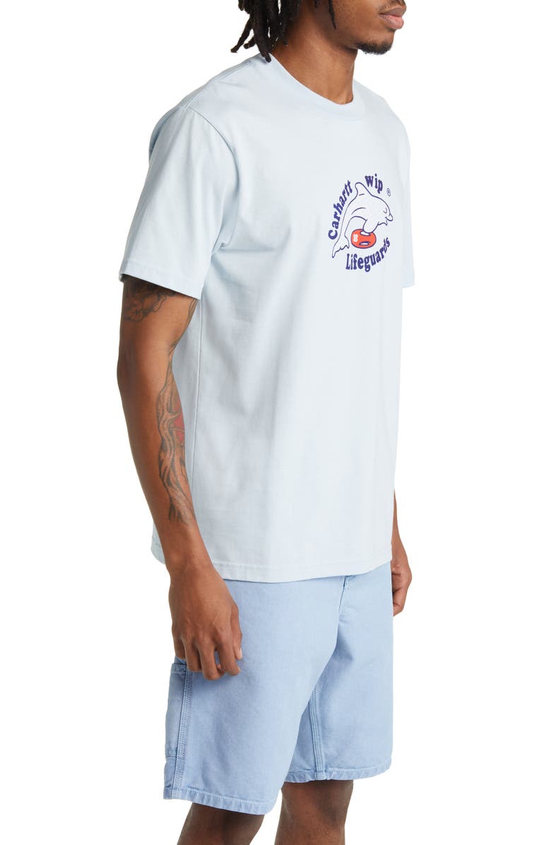 Carhartt Work In Progress Lifeguards Organic Cotton Graphic T-Shirt, Alternate, color, 