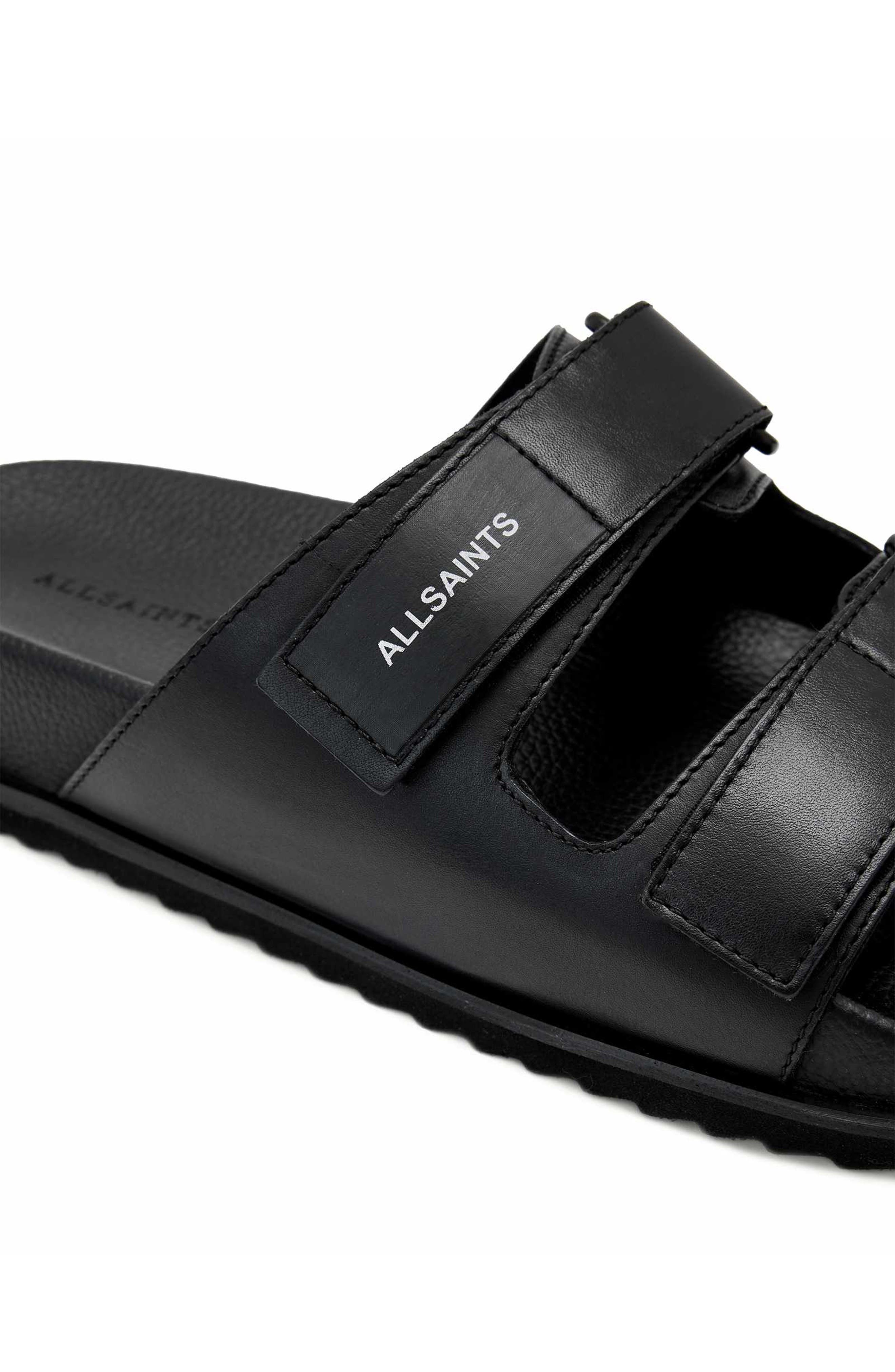 AllSaints Vex Sandal, Alternate, color, Black
