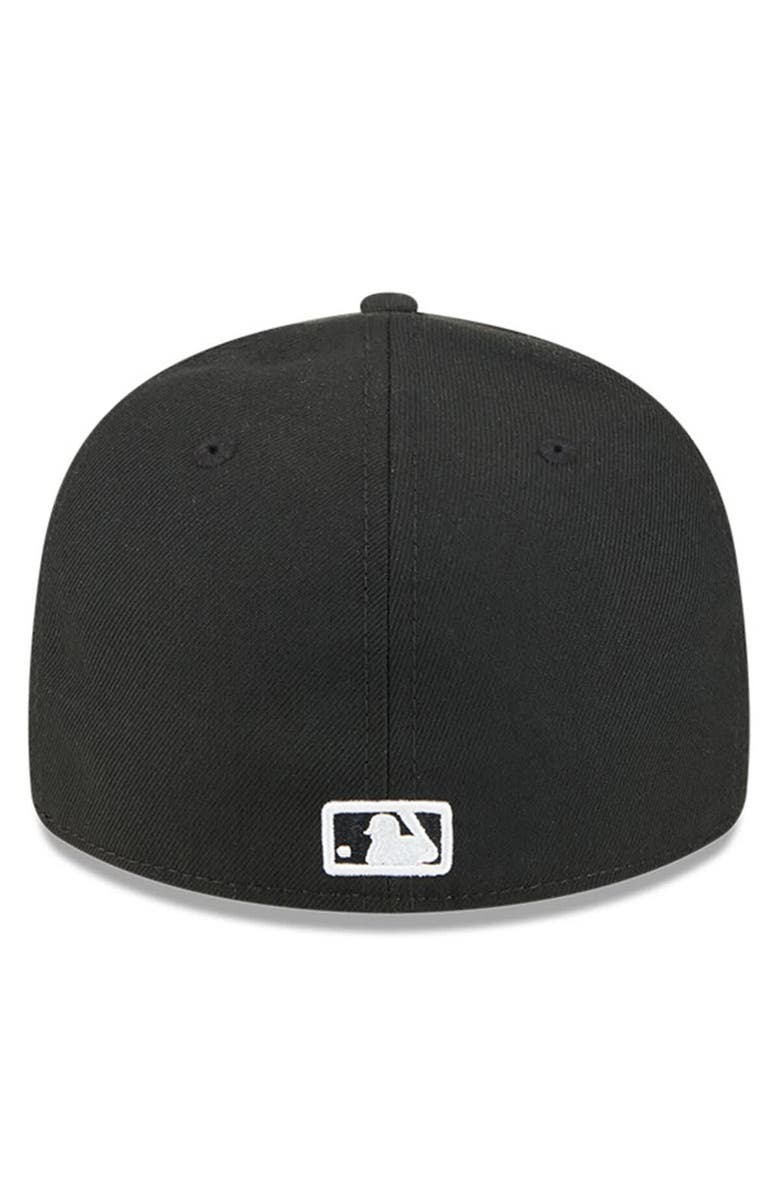 New Era Men's New Era Black Pittsburgh Pirates Baseball Hall of Fame 59FIFTY Low Profile Fitted Hat, Alternate, color, Black