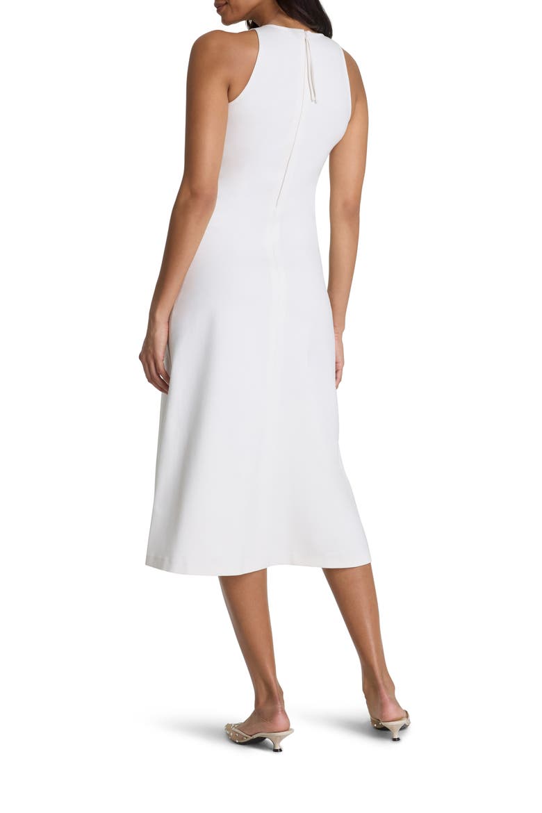 Sleeveless A-Line Midi Dress, Alternate, color, IVORY