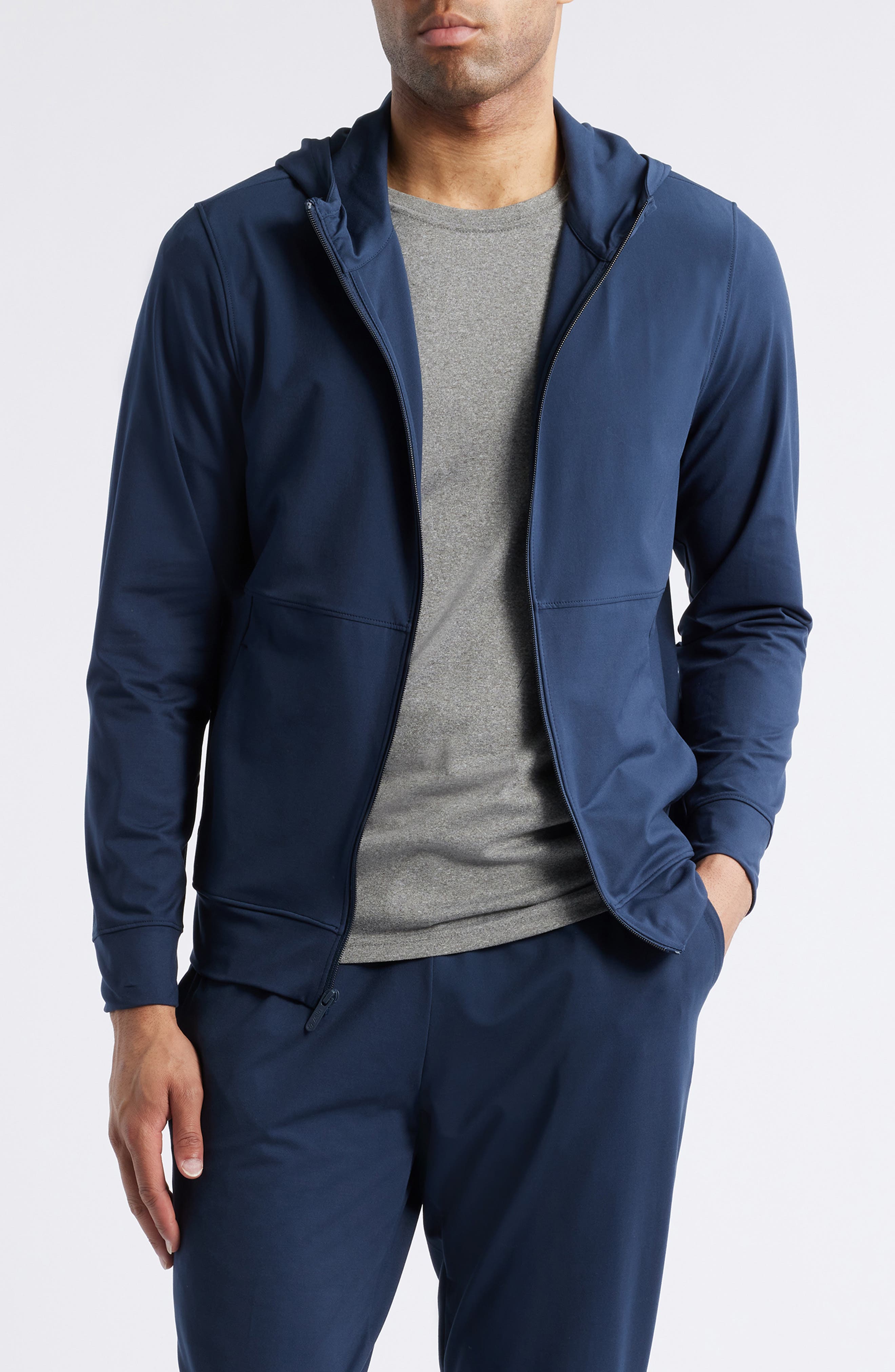 Zella Live In Hybrid Zip Hoodie