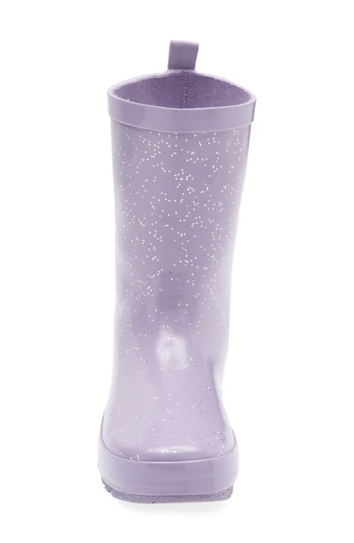 Harper Canyon Kids' Audra Glitter Rainboot In Purple