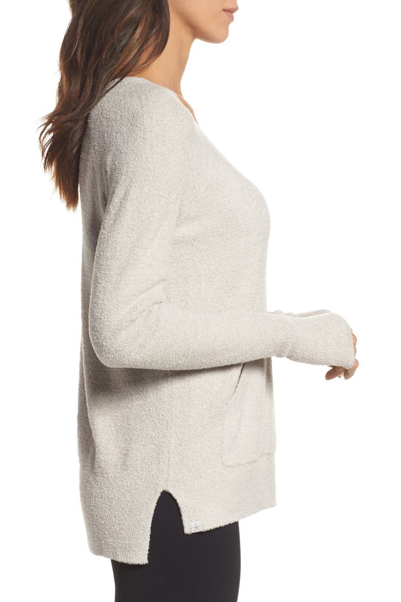 Cozychic Lite® Pullover, Alternate, color, SILVER