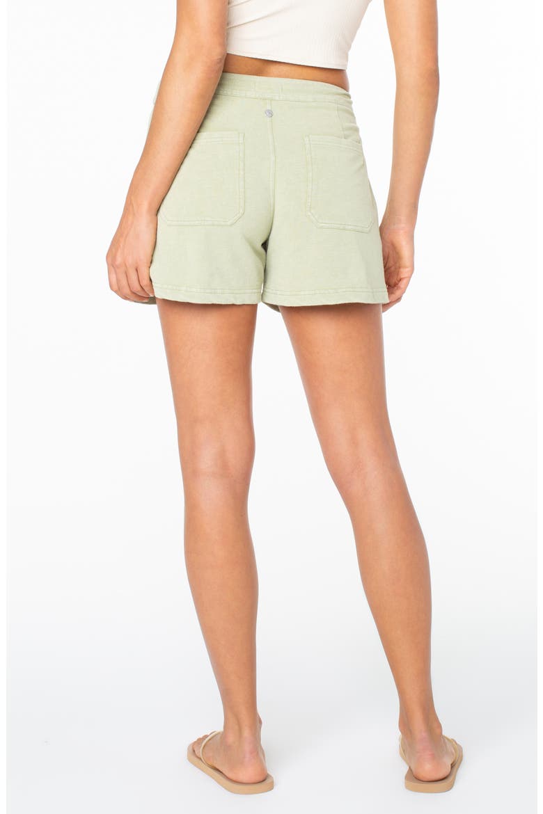Dawn Light Drawstring Shorts, Alternate, color, SAGE