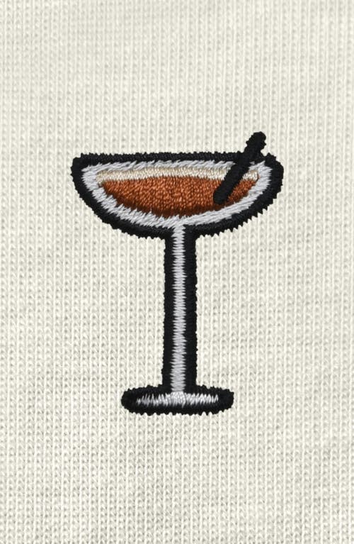 DALIX DALIX MENS ESPRESSO MARTINI MIDWEIGHT TEE 