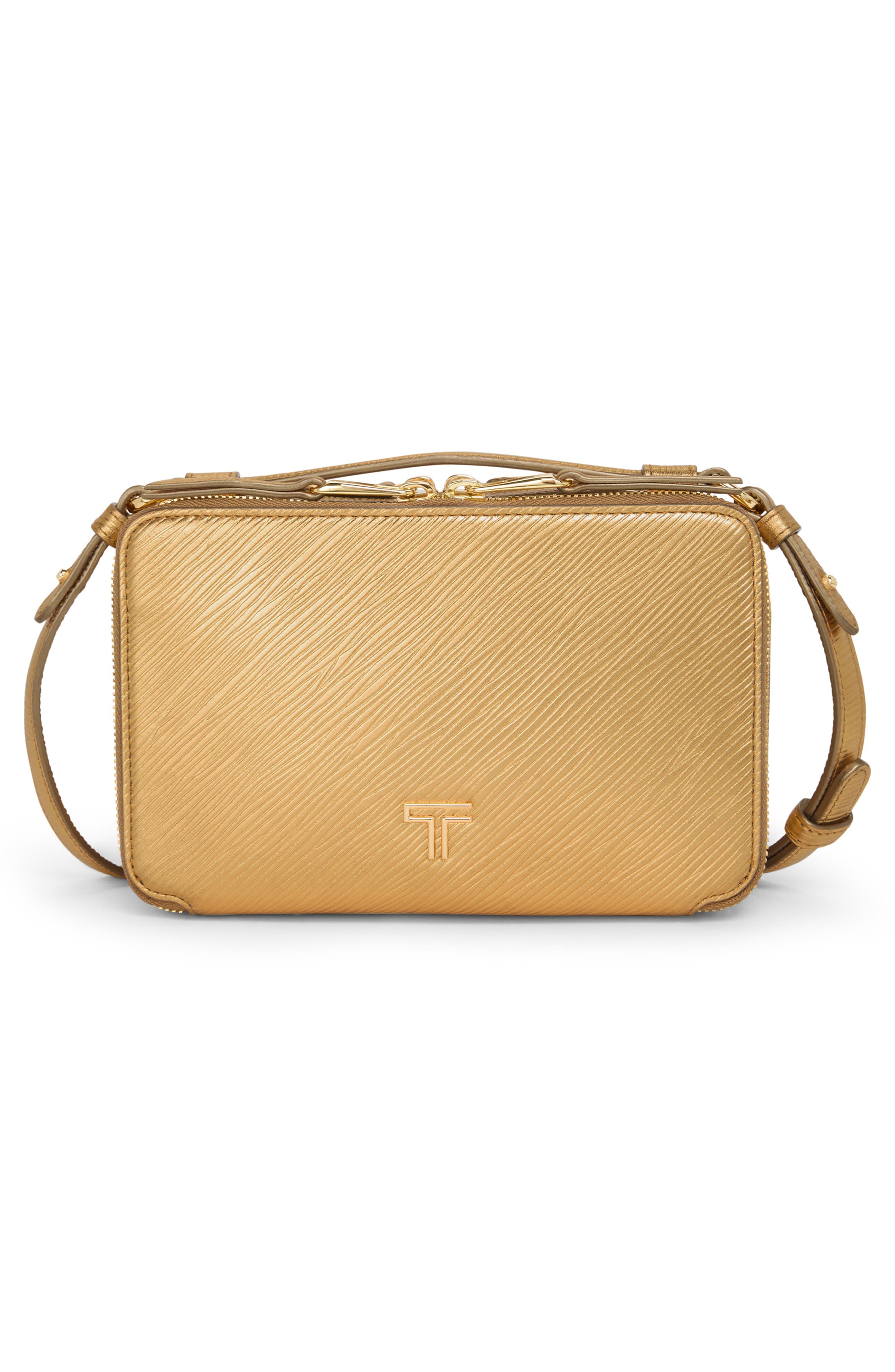 TUMI Myla Leather Crossbody Bag, Alternate, color, 