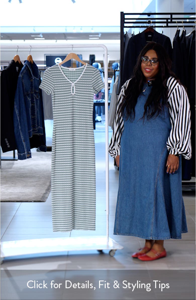 Keyhole Midi Dress, sales video thumbnail