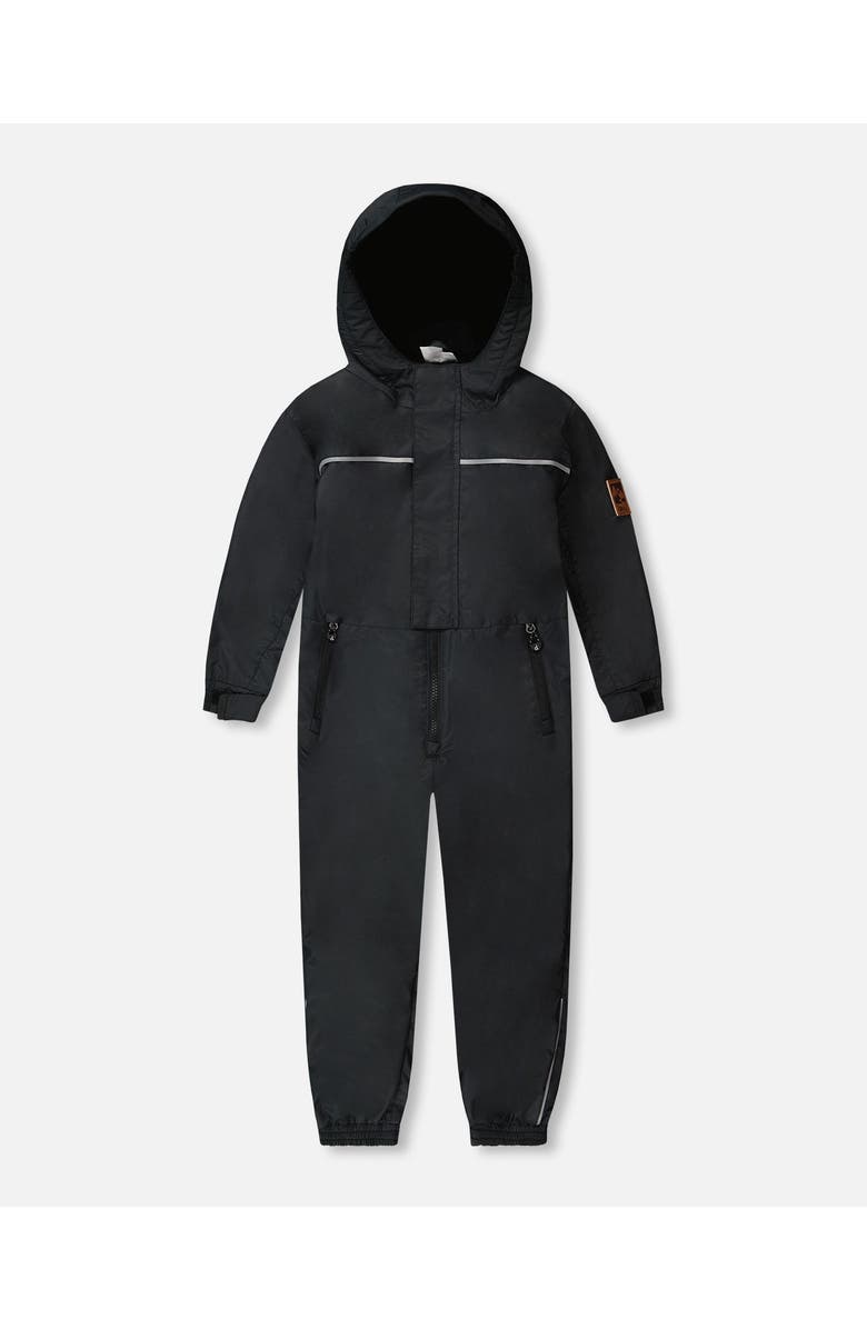 Deux par Deux Kids Mid-Season One-Piece Outerwear, Main, color, Black