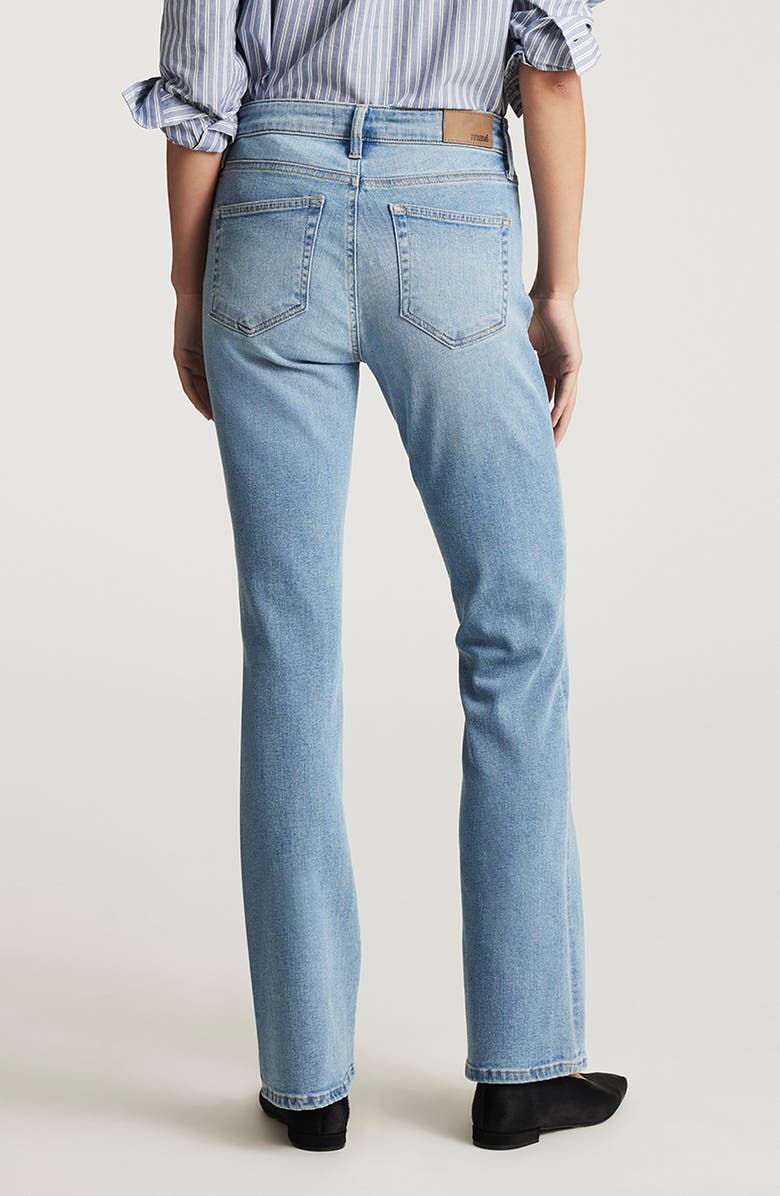 Mavi Jeans Molly Low Rise Bootcut Jeans, Alternate, color, Bleached Tribeca