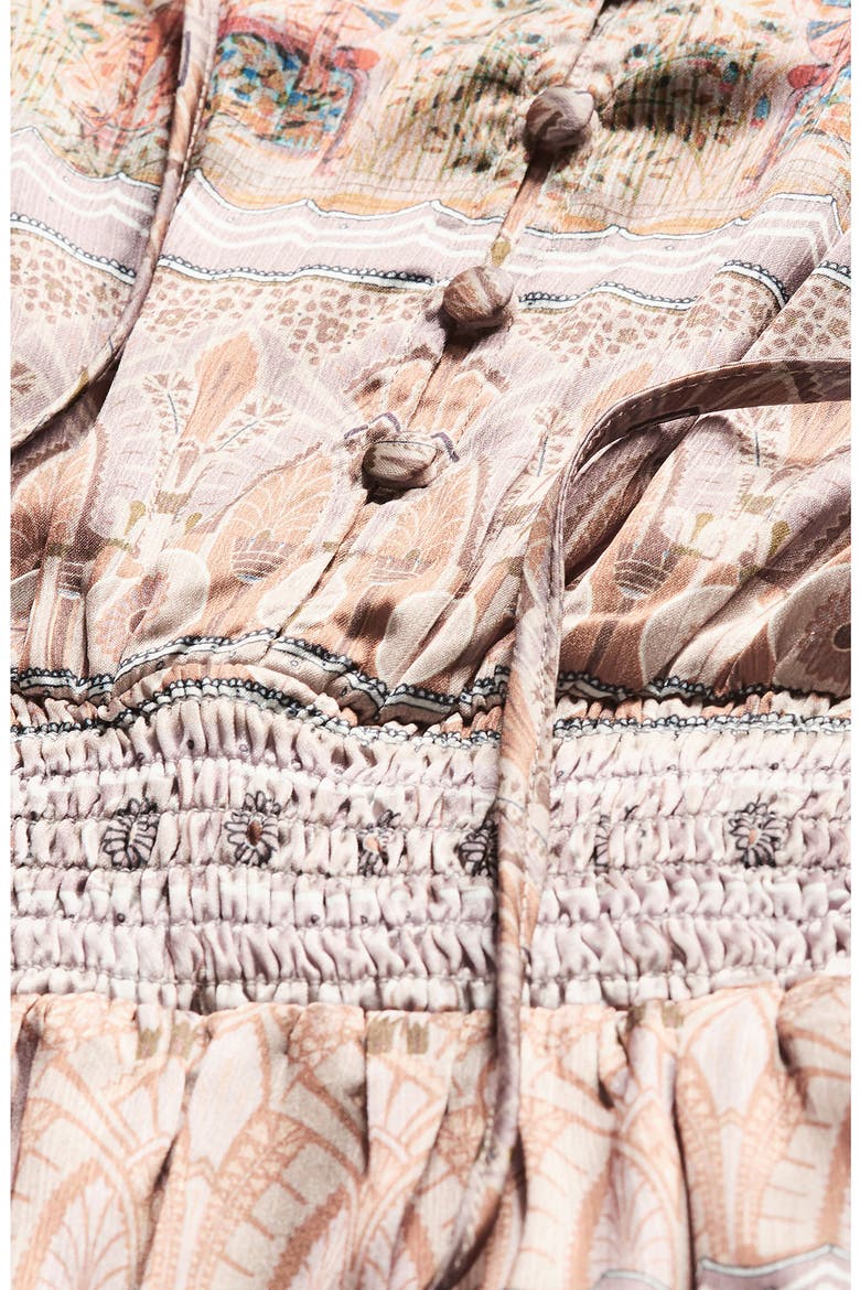 Leilany Long Sleeve Minidress, Alternate, color, PRINT