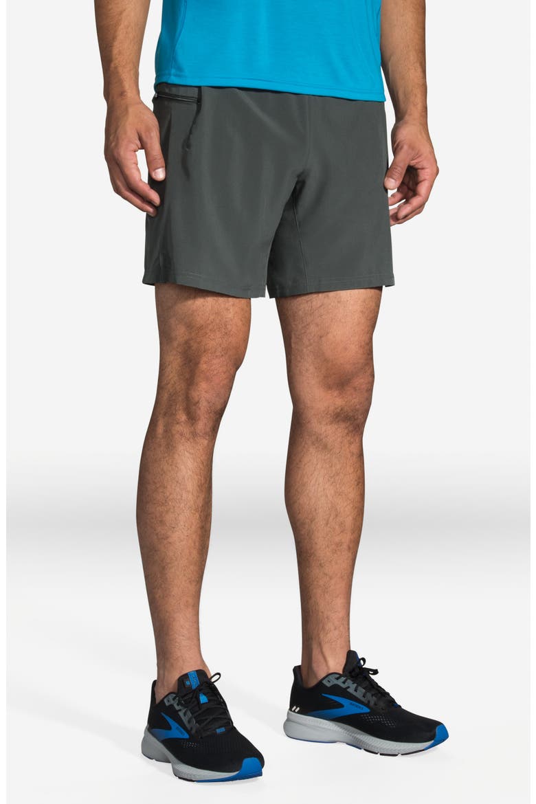 7" 2-in-1 Cargo Running Shorts, Alternate, color, DARK OYSTER