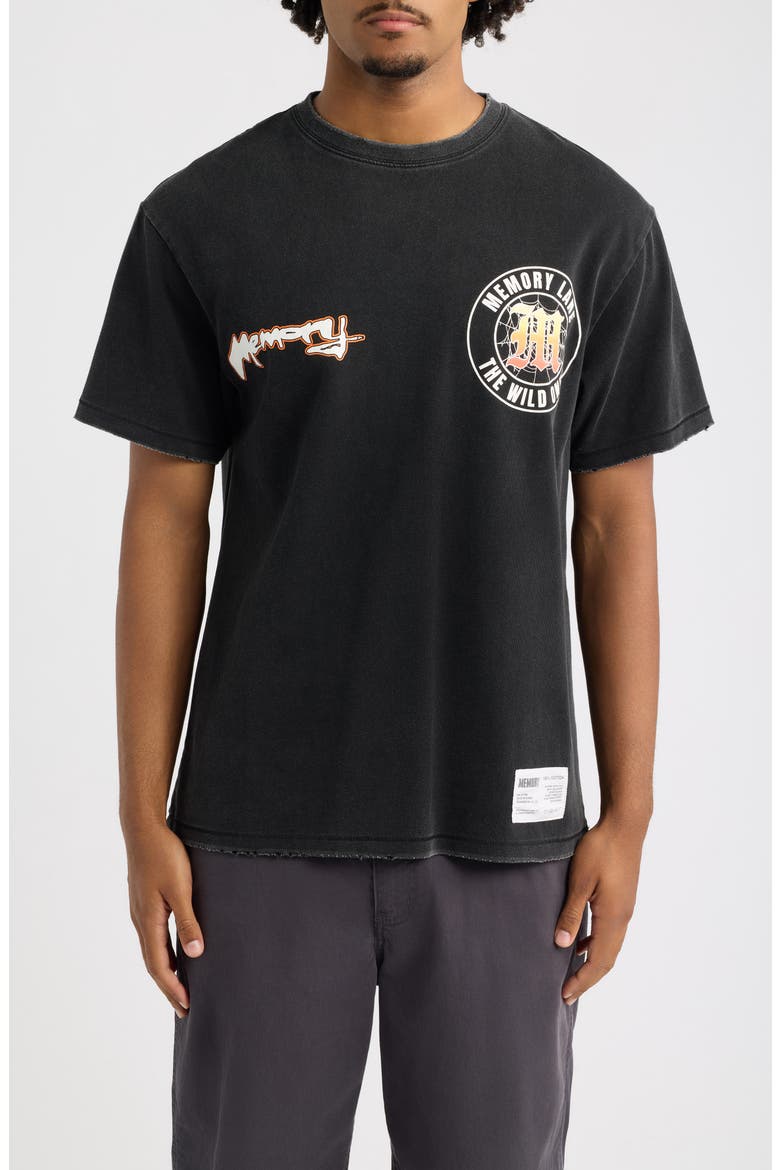 Wild Ones Oversize Cotton Graphic T-Shirt, Main, color, VINTAGE BLACK